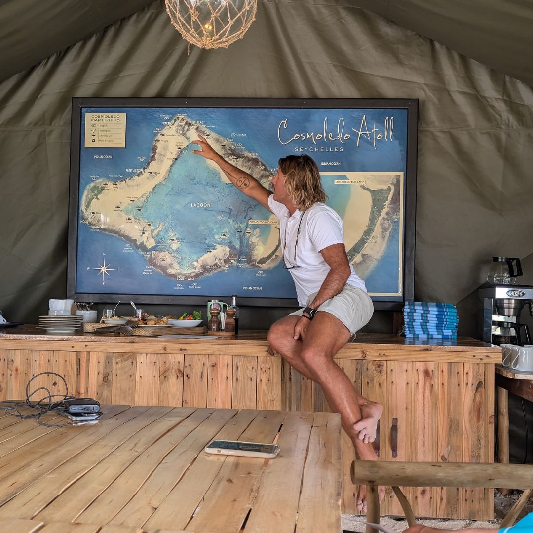 Cosmoledo reef and lagoon system